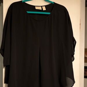 Chico's Elegant Black Blouse